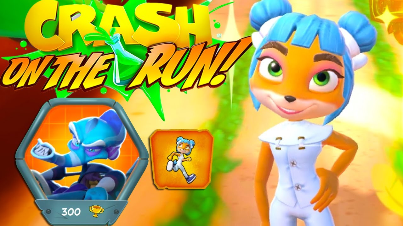 Crash Bandicoot: On the Run! Megumi Coco - Frosty Nitros Oxide's Gang