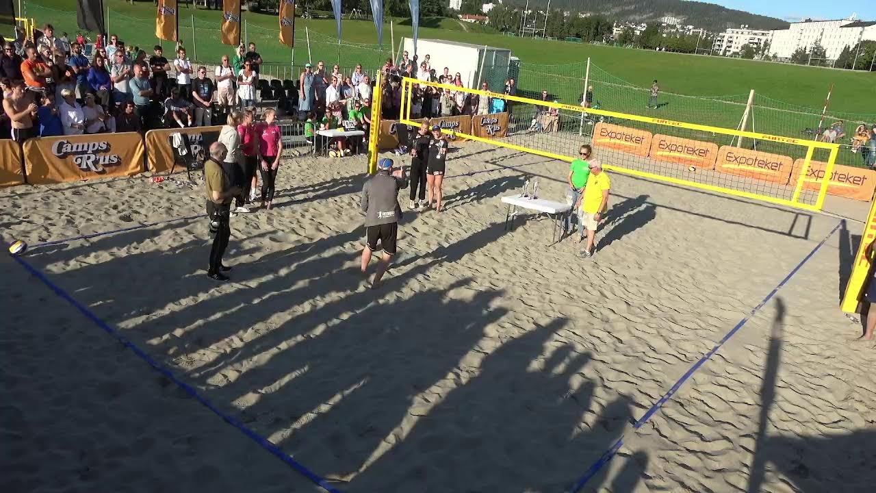 Norgesmesterskap i sandvolleyball 2022 - Voldsløkka - CC - Søndag