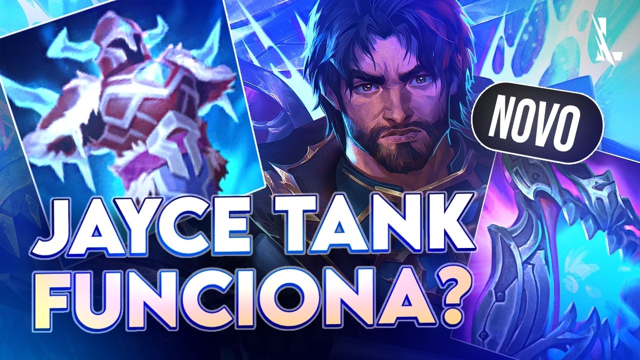 A BUILD DO JAYCE TANK FUNCIONA NO WILD RIFT? | LoL Wild Rift