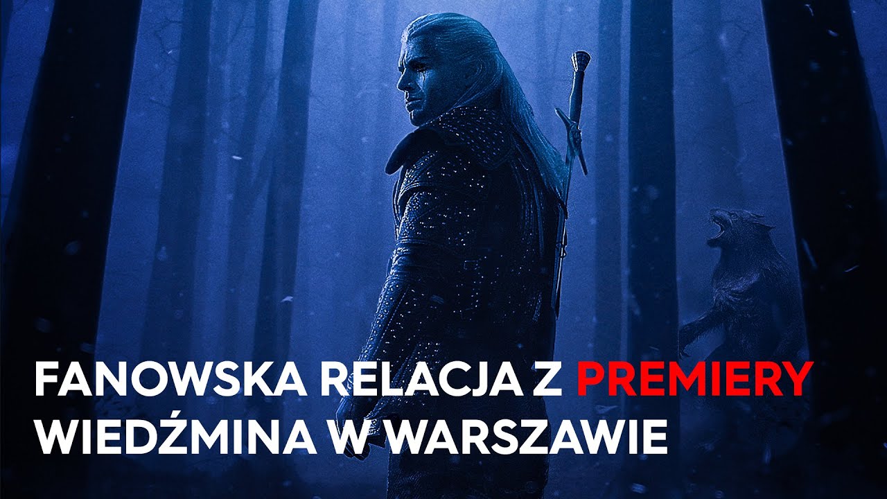 RELACJA | POLSKA PREMIERA WIEDŹMINA + WYWIADY | NETFLIX  | THE WITCHER