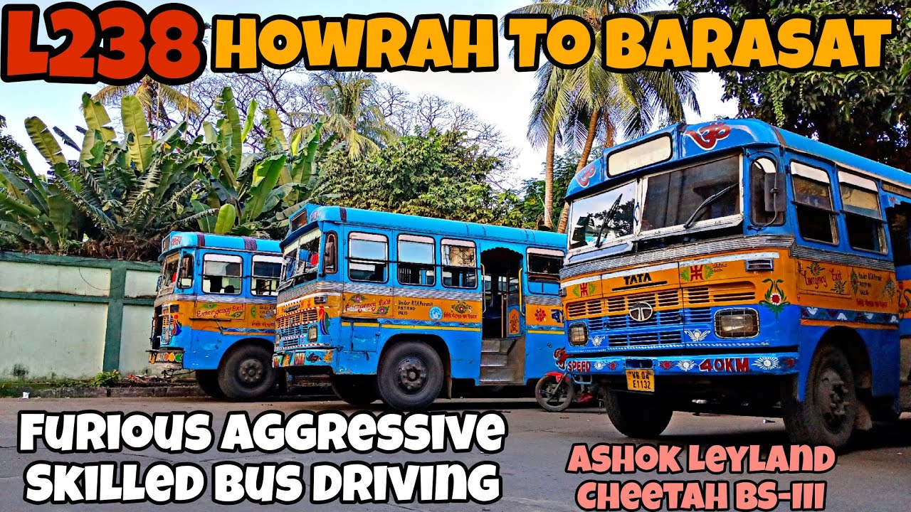 L238 - The SPORT-BUS of Kolkata 🔥 Howrah To Barasat | Raw Journey - Travel Diaries with Pritam