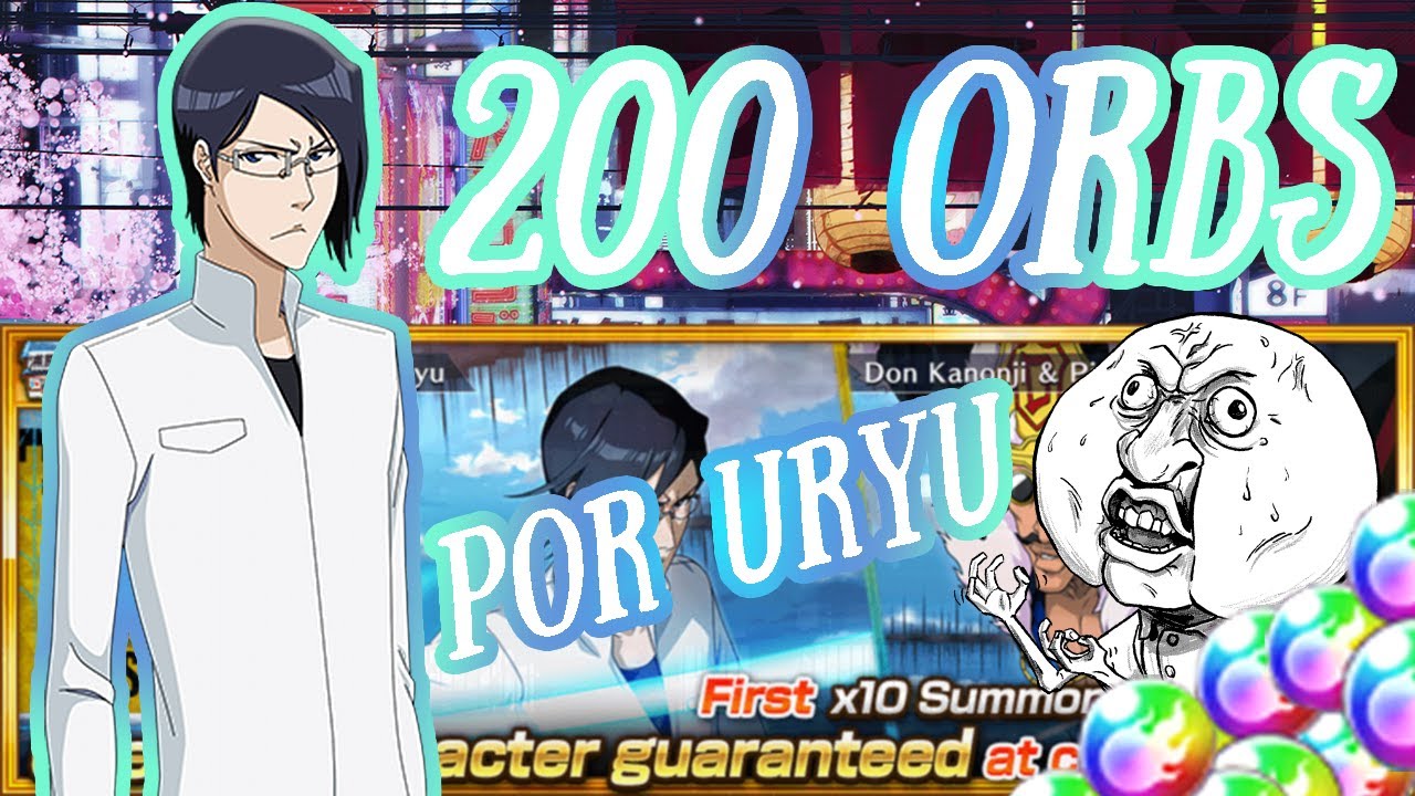 SAFWY Summon por Ishida Uryu - Bleach Brave Souls