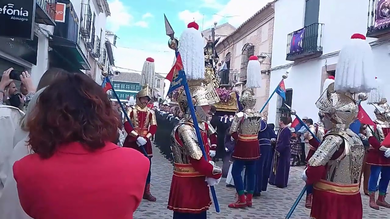 Semana santa en Almagro viernes santo 18/4/25 procesión del Hambre