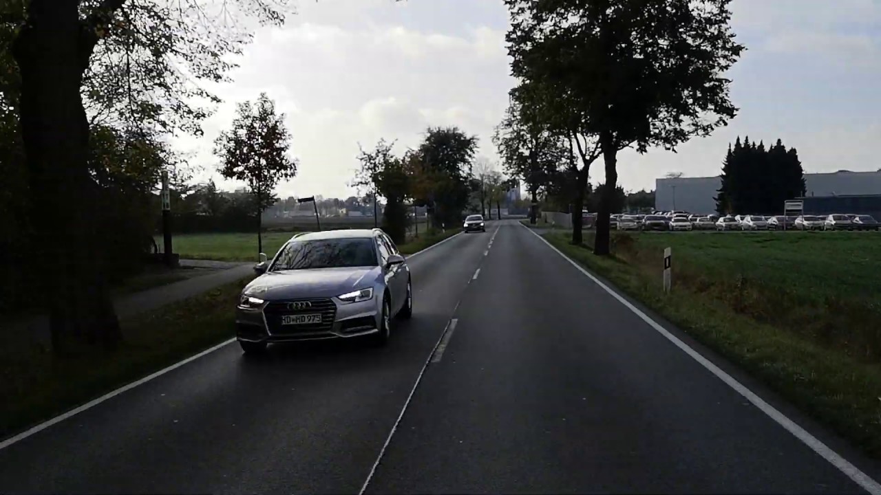 Führerstandsmitfahrt im MAN Lion's City Überlandlinienbus von Borgholzhausen nach Versmold