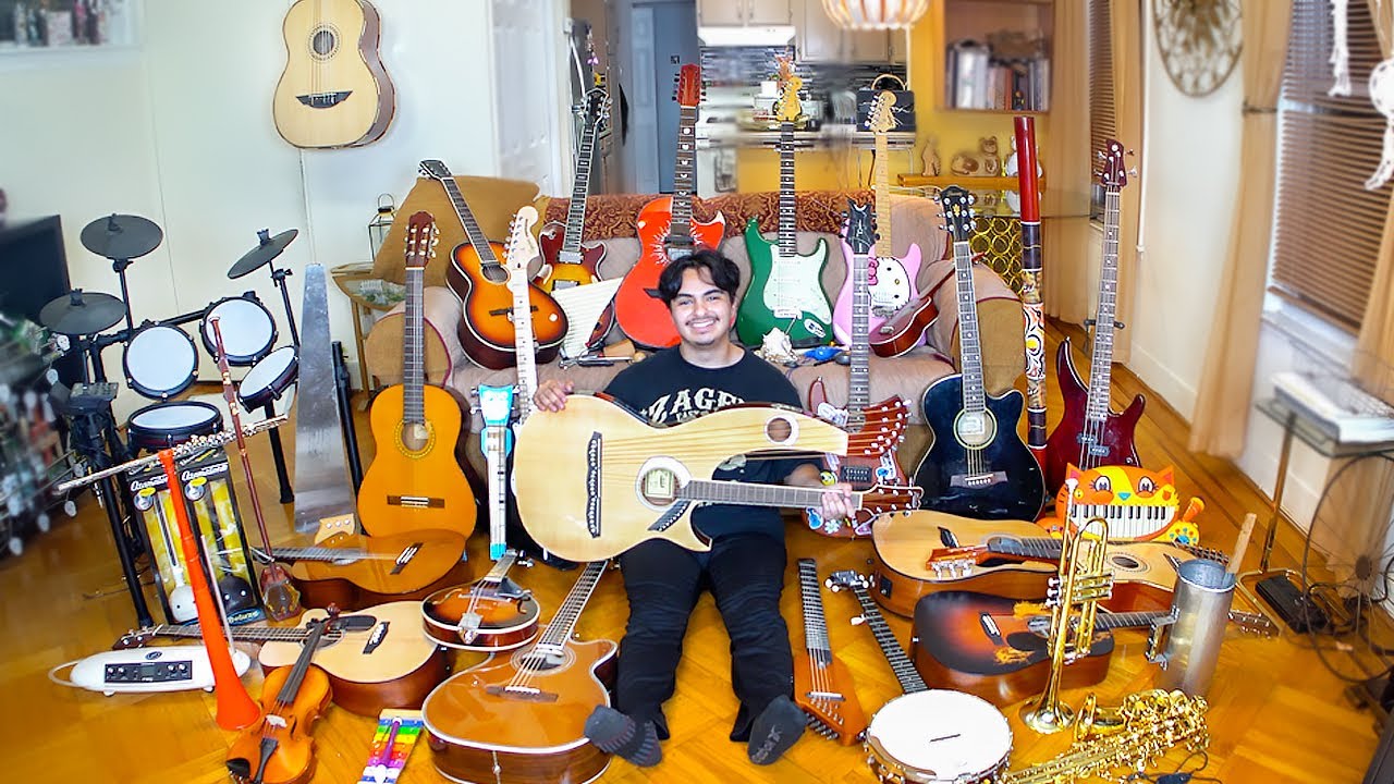 My Entire Instrument Collection