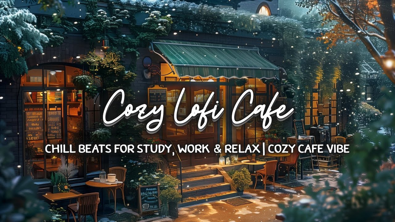 Cozy Lofi Cafe ☕ Chill Beats for Study, Work & Relax | lofi live