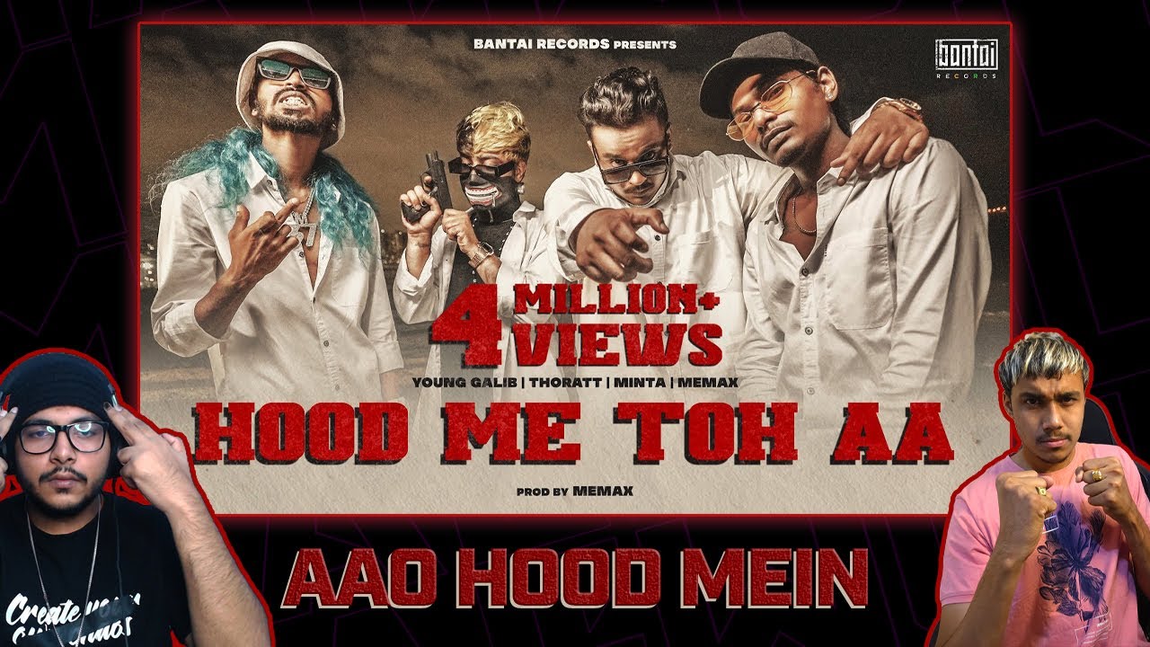 REACTING TO HOOD ME TOH AA - (prod. MEMAX ) | OFFICIAL MUSIC VIDEO | BANTAI RECORDS