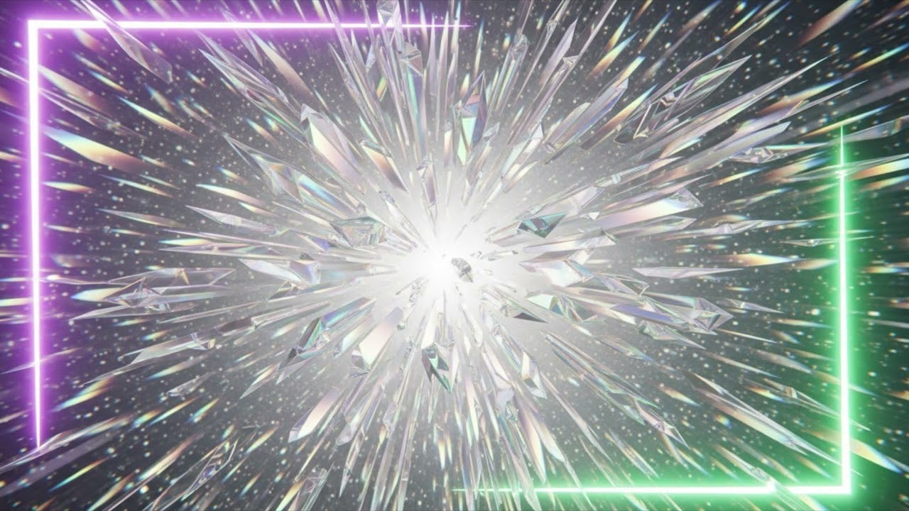 20 minute Iridescent Crystal wallpaper screen 