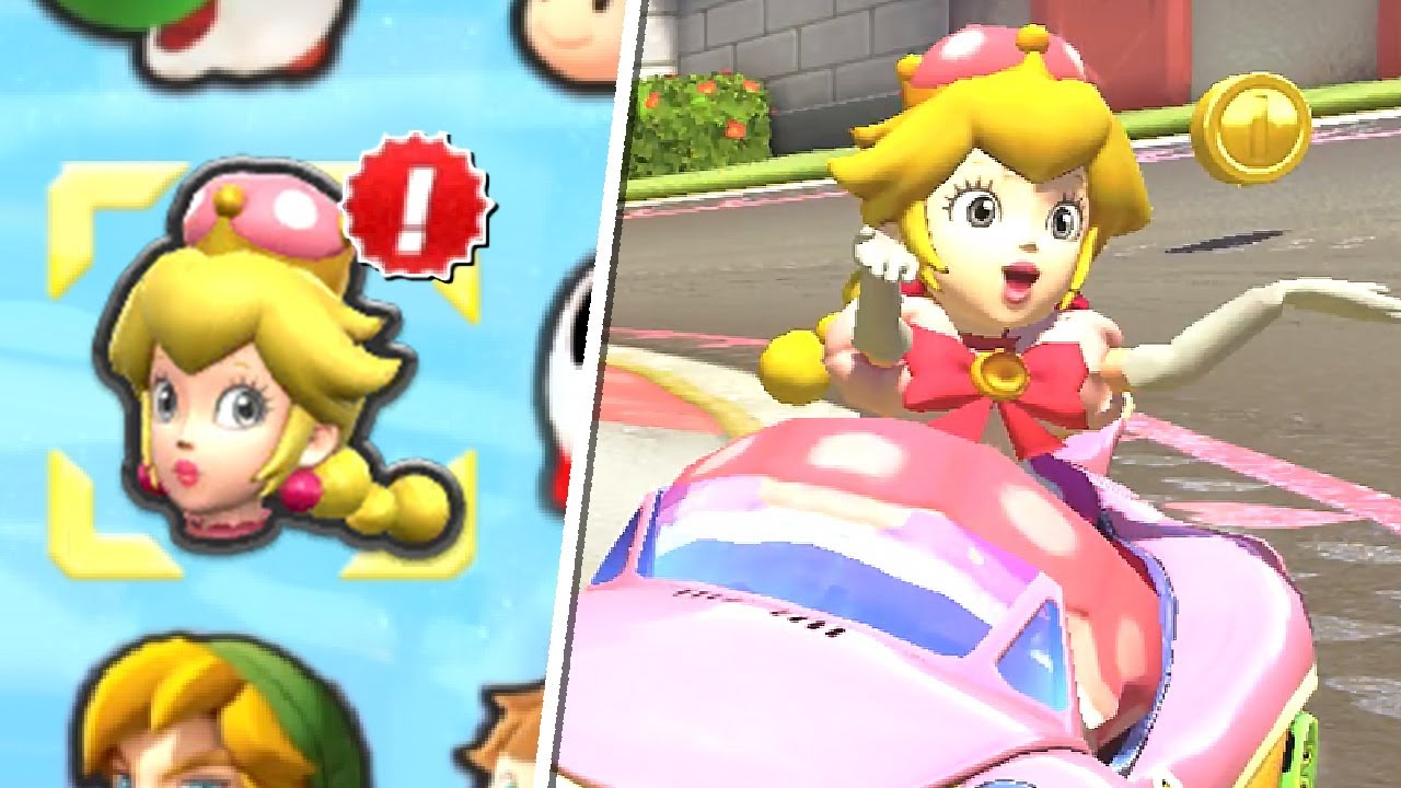 Play as Peachette in Mario Kart 8 Deluxe