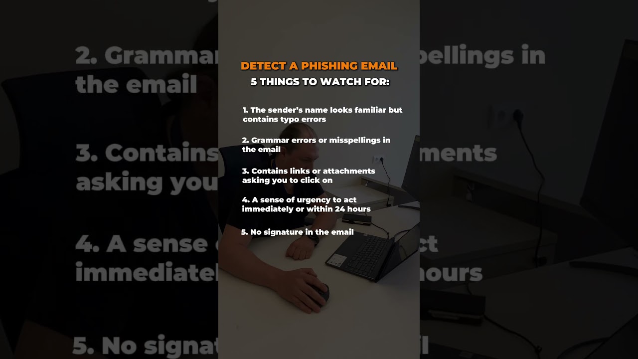 🔒 How to Detect a Phishing Email: 5 Key Indicators 🔒