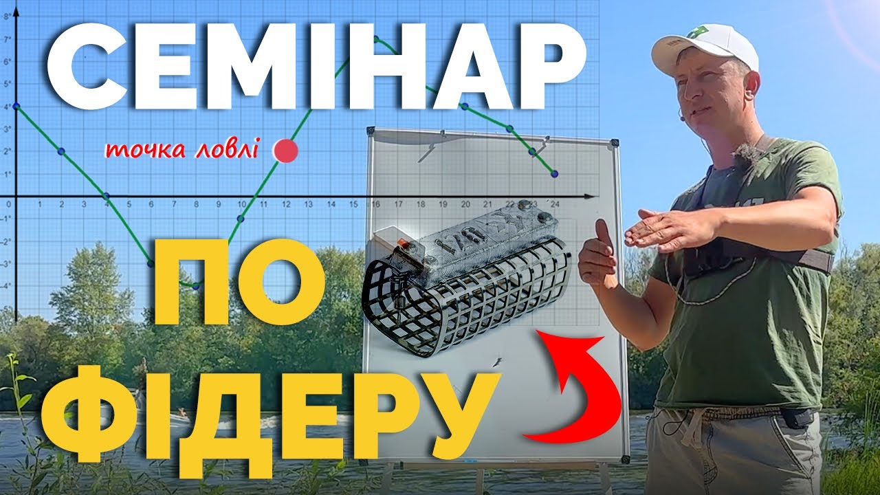 ЯК 👉 обрати ТОЧКУ ЛОВЛІ❓ та влучно ЗАКИНУТИ годівницю❓Фідерний семінар! Клуб НХНЛ