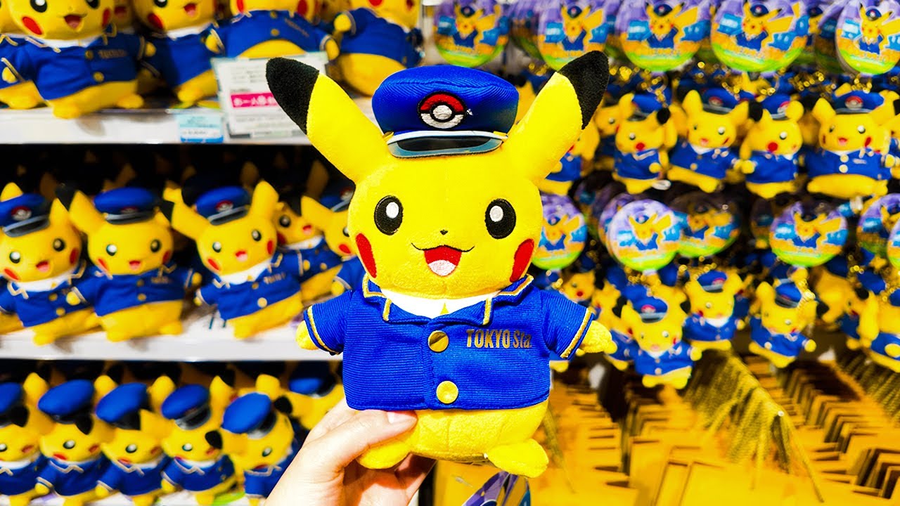 Встретьте Пикачу-Станционного Мастера! Pokémon Store на вокзале Токио🎒⚡️｜Tokyo Character Street