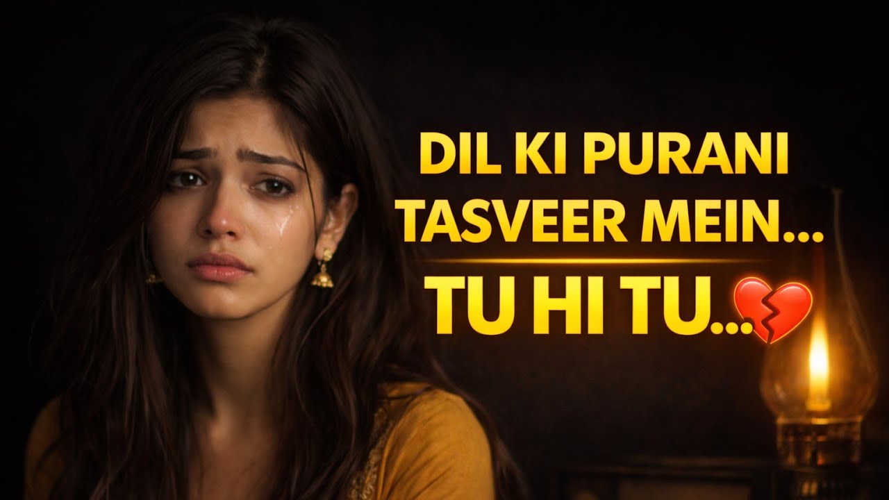 दिल की पुरानी तस्वीर में… 💔 | Sad Female Song | 5 Minute Emotional Melody | ishq wale sound