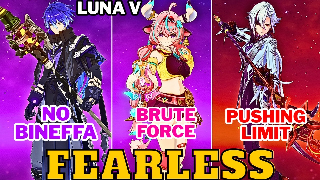 【Stygian Onslaught 6.4/Luna V】 C0 Flins x C0 Varesa x C0 Arlecchino | Fearless Difficulty 5