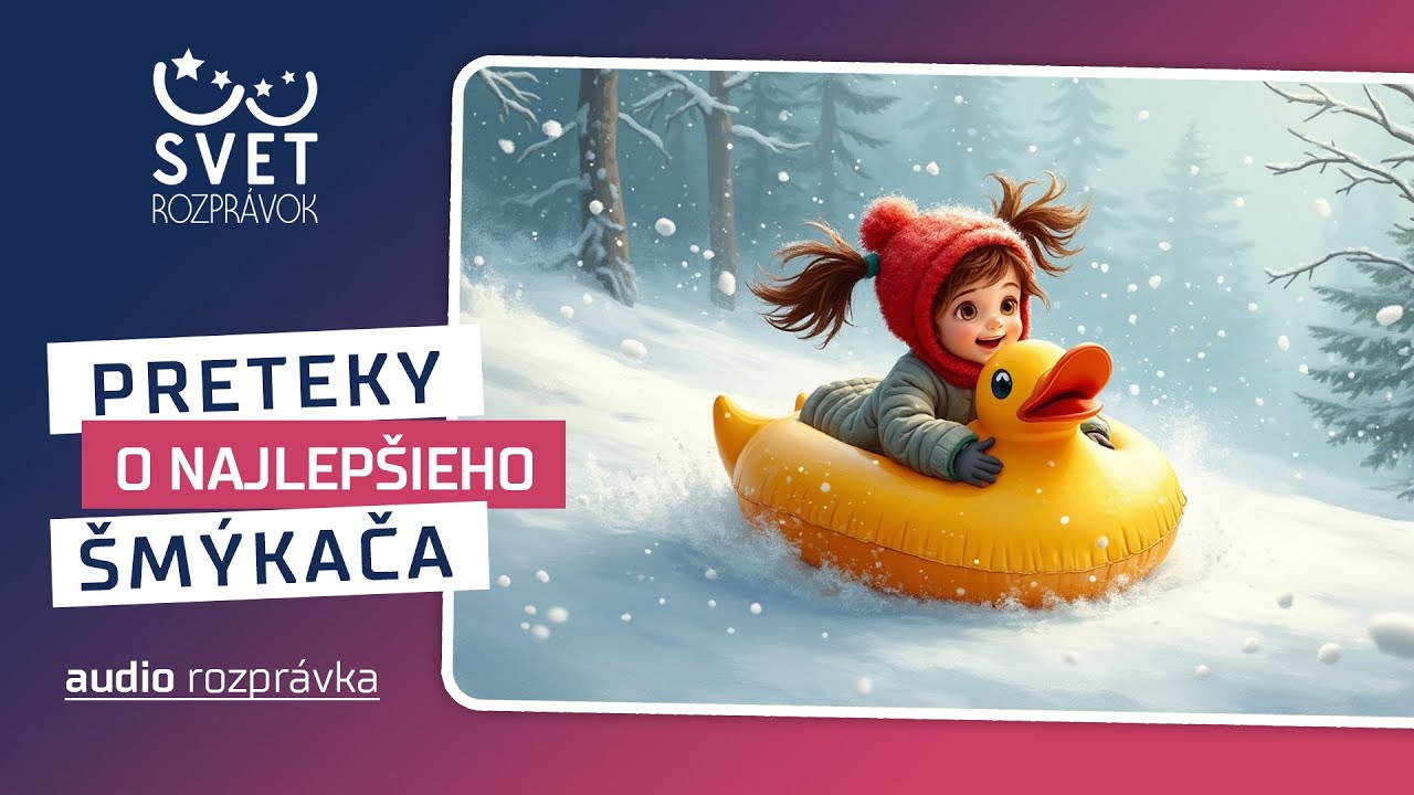 Preteky o najlepšieho šmýkača - rozprávka na počúvanie