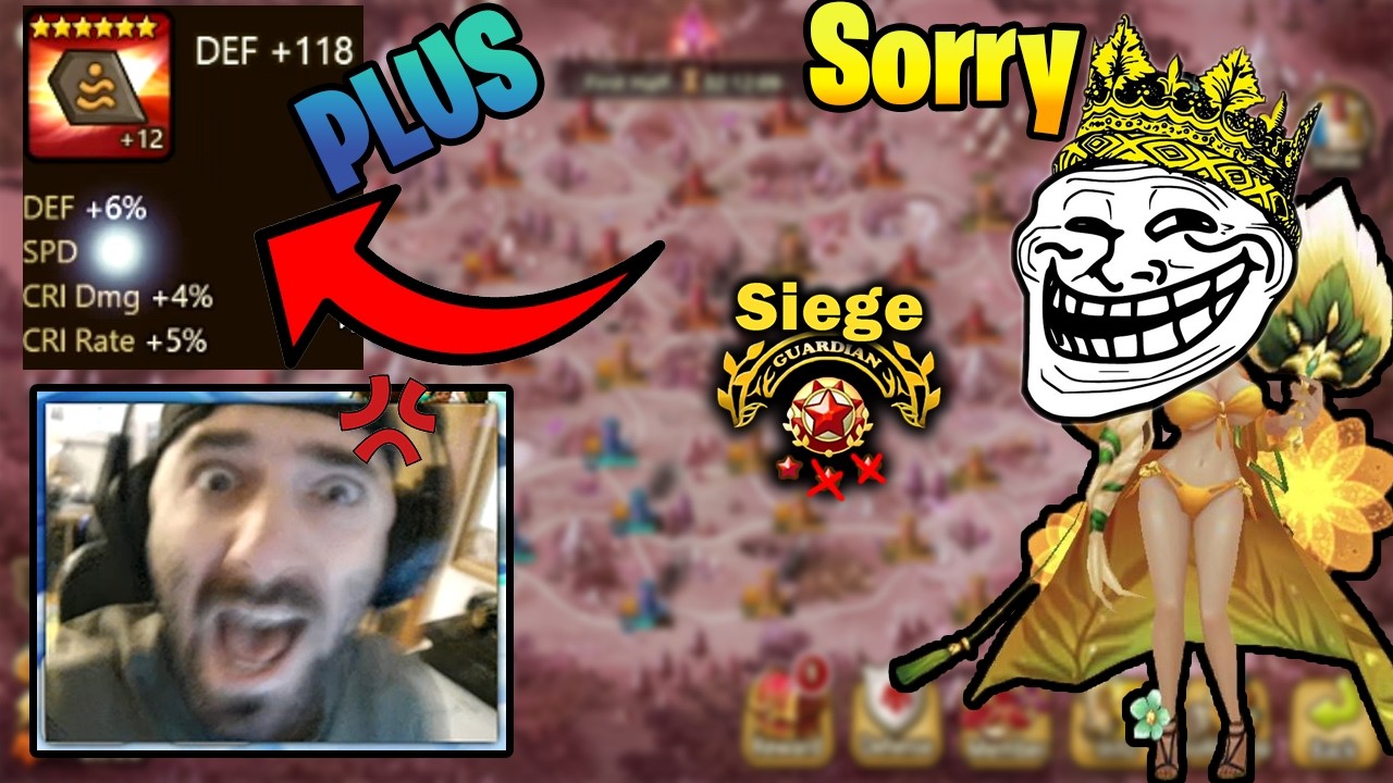 I Am Going Insane After THIS Attack And I Sacked Another CRAZY SWIFT QUAD!!! (Summoners War)