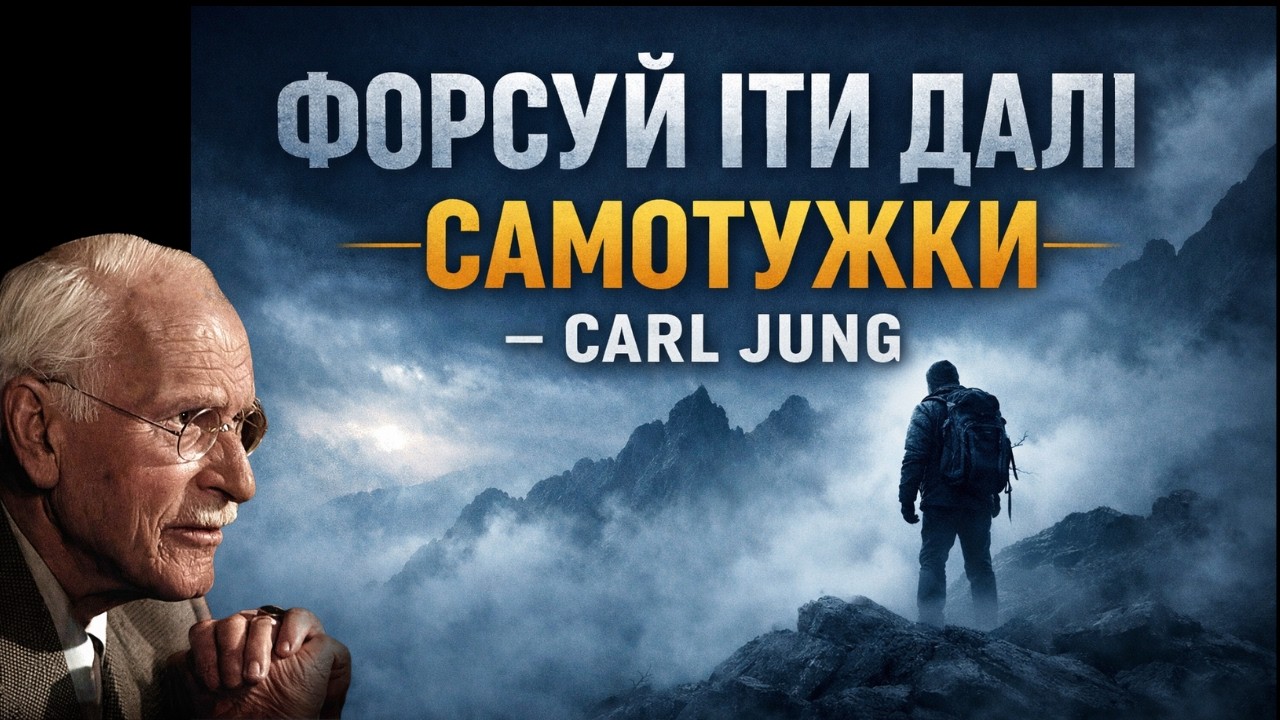 Як досягти успіху, навіть коли поруч нікого немає | Карл Юнг