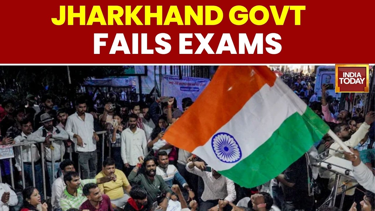 Jharkhand Youth Protest Over JPSC, JSSC Irregularities, Job Delays and Paper Leaks in Ranchi