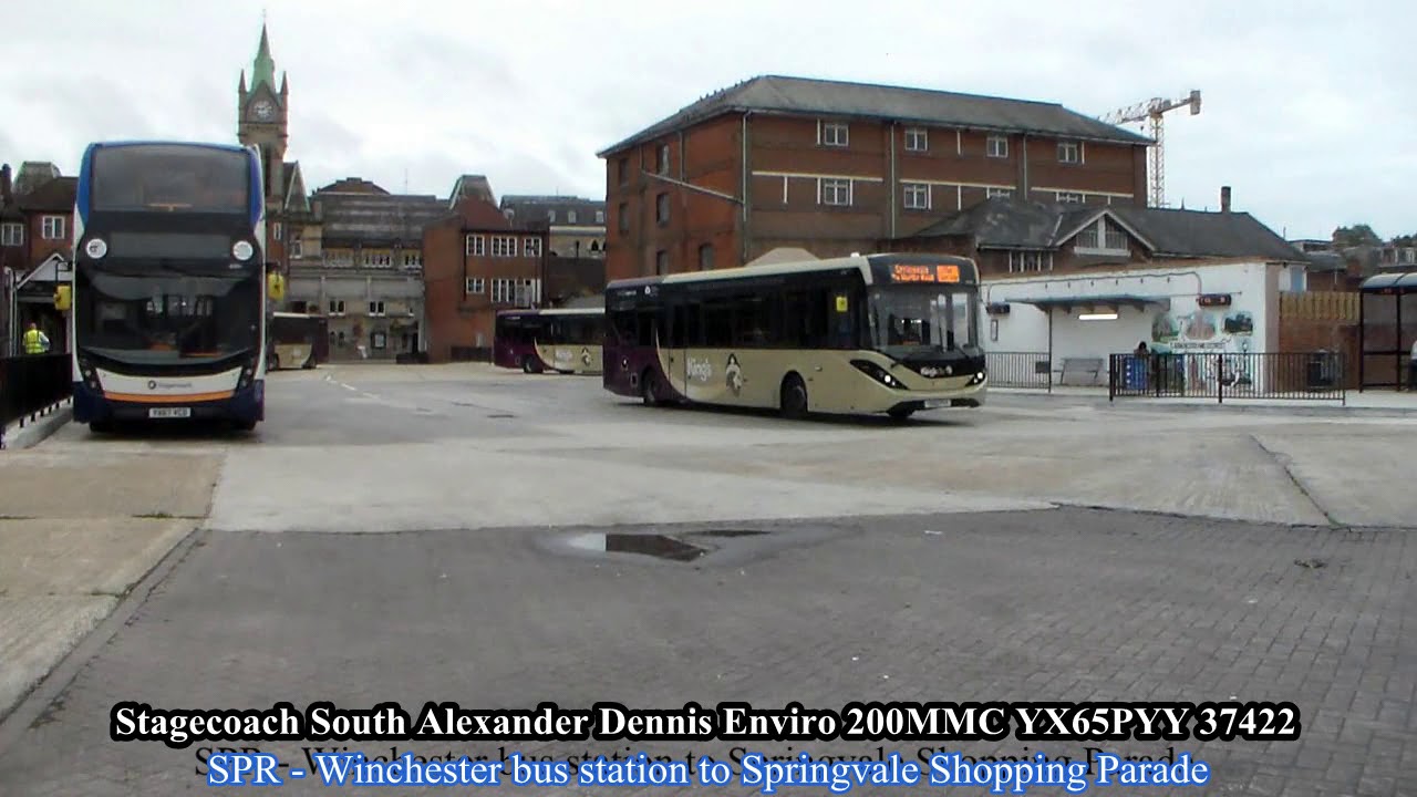 Half an hour at Winchester bus station