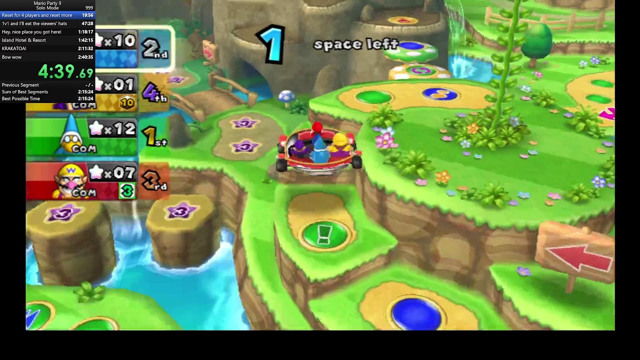 Mario Party 9 - Solo Mode speedruns