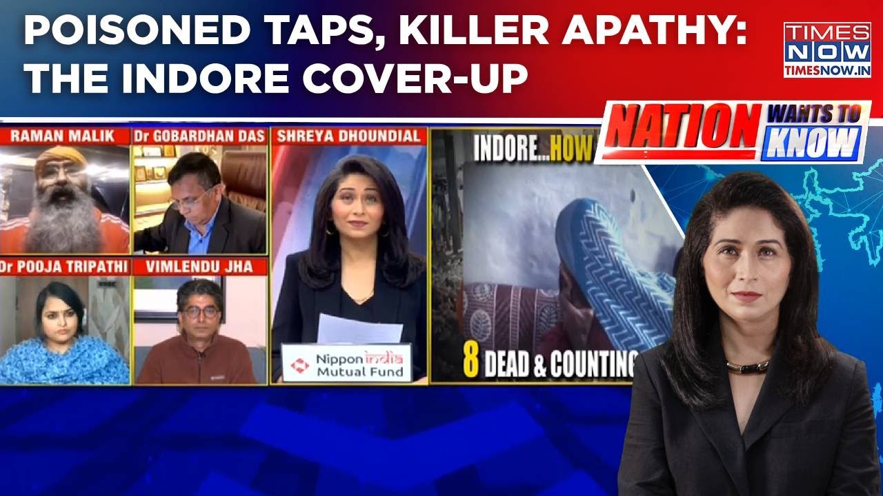 Indore Contaminated Water Tragedy: Govt Downplays Death Toll | WATCH The Indore Cover-Up On NWTK