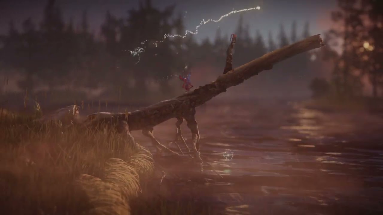 Unravel TWO Chapter 4 - Nightswimming - Speedrun - Flying fish trophy (8:59) Solo with skip