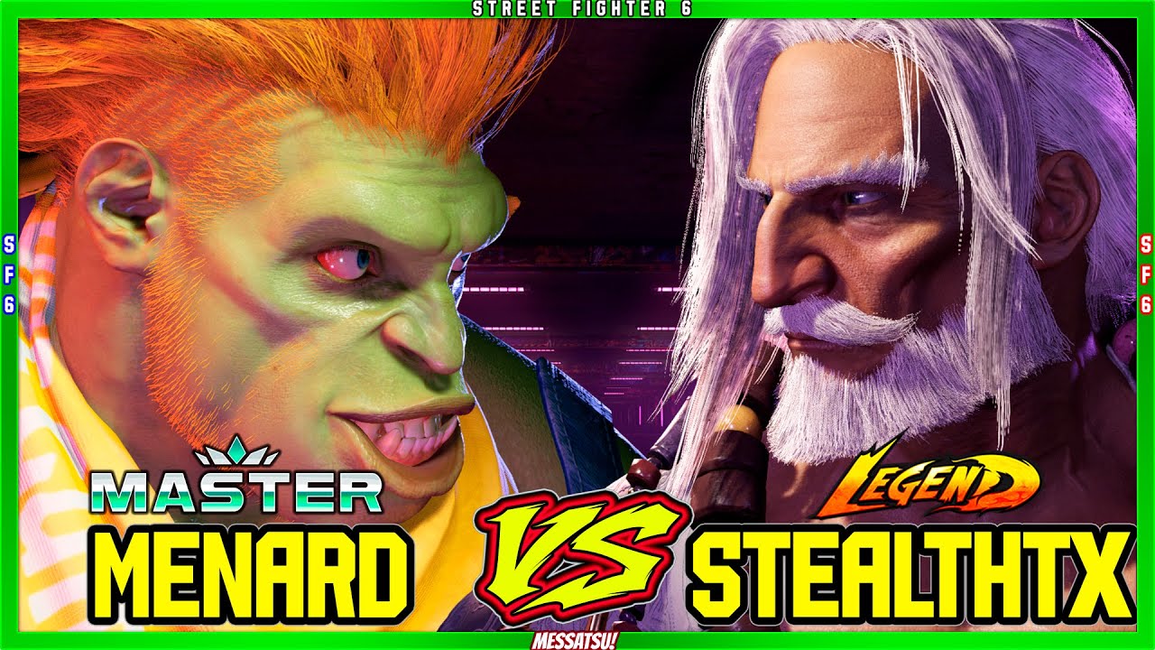 SF6 MenaRD (Blanka) VS StealthTX (JP)💥Messatsu!💥スト6💥Street fighter 6