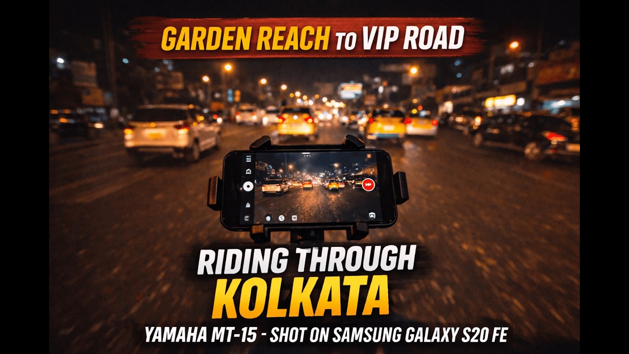 From Garden Reach to VIP Road | A Bike Ride Through Kolkata