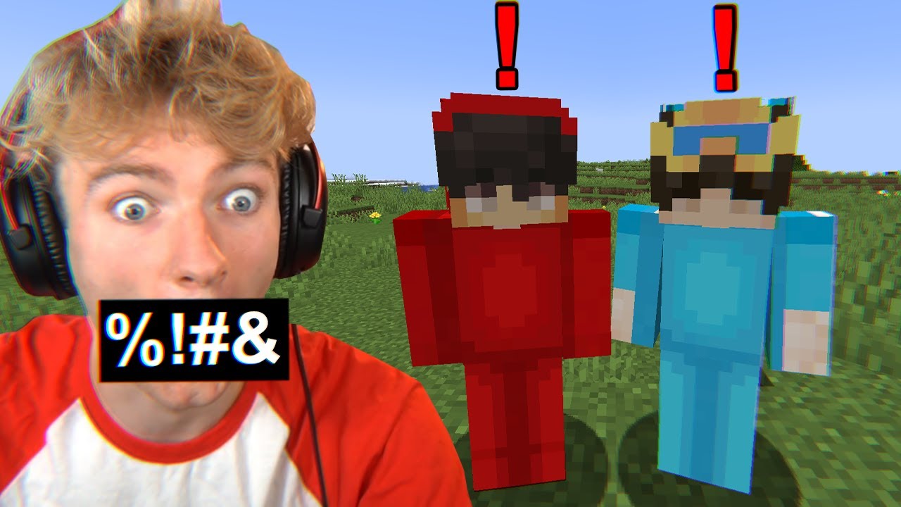 I Snuck Into A KIDS ONLY Minecraft Server...