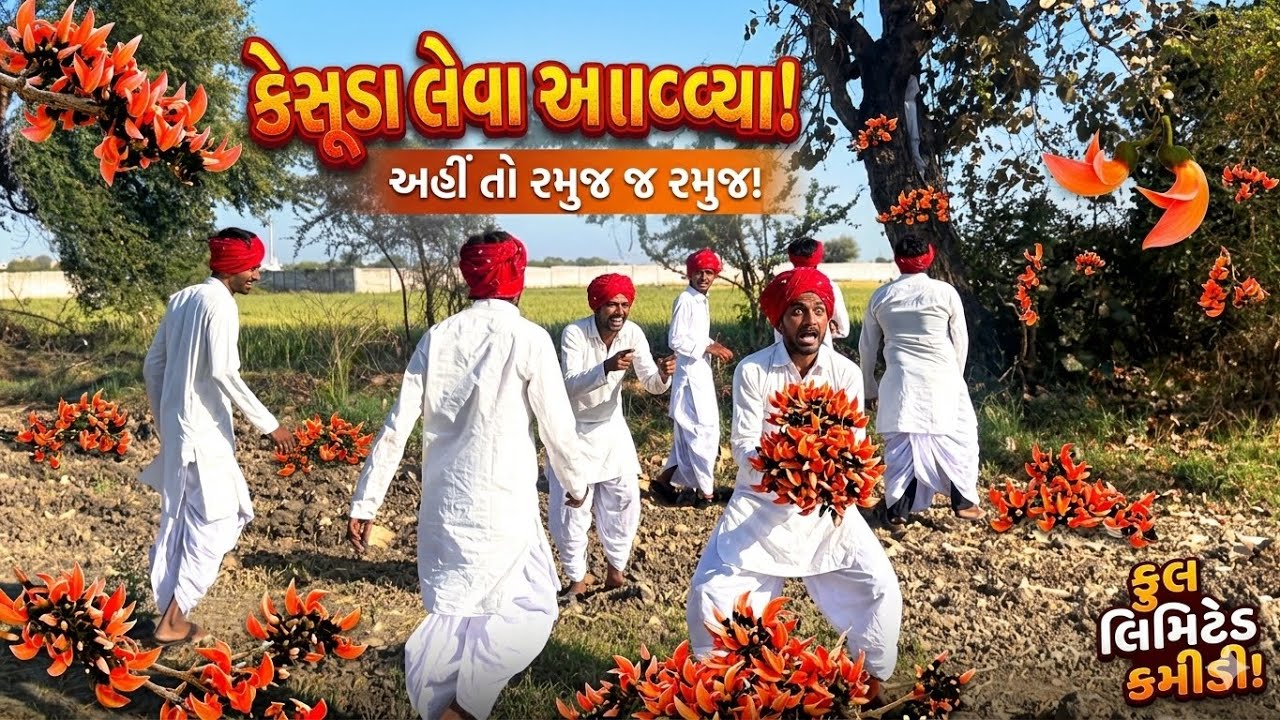 કેસુડા લેવા આયા 😁 comedy video gujrati 😉🤣