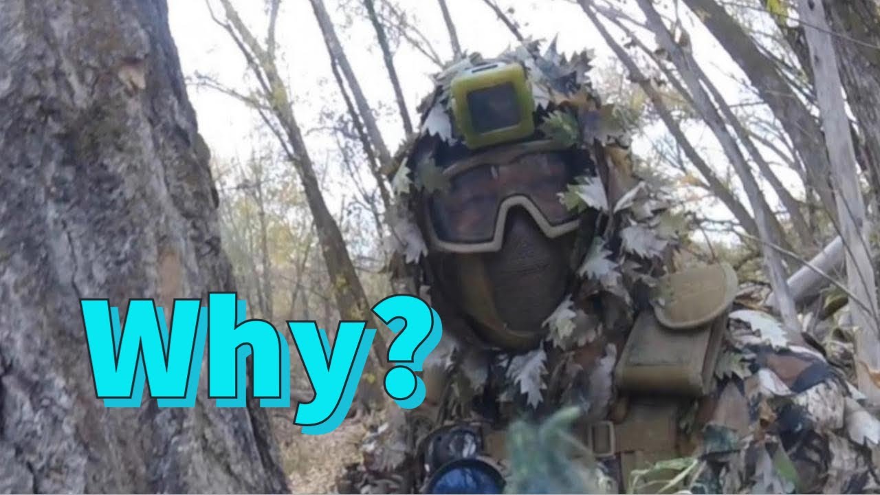 Why Ghille Snipers Are Feared In Airsoft (Sniper #SHORTS)