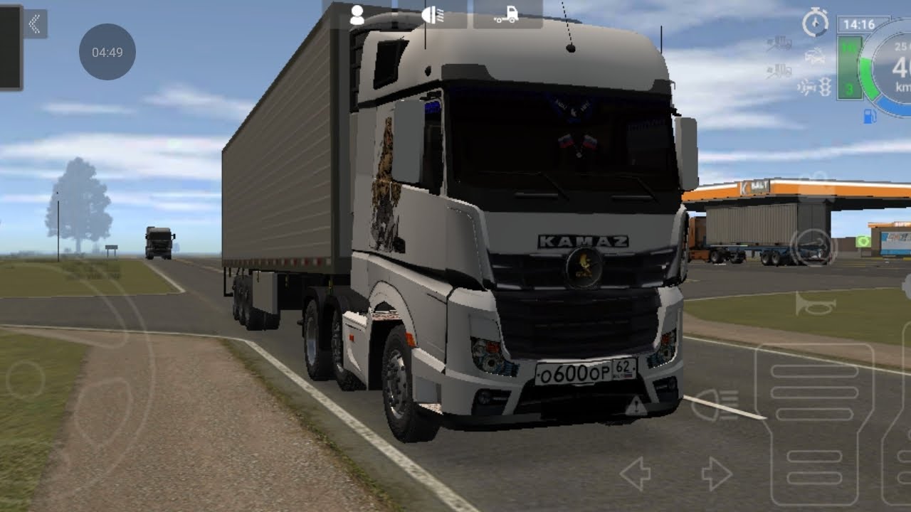 Grand Truck Simulator 2 обзор КАМАЗ 54901 к5 