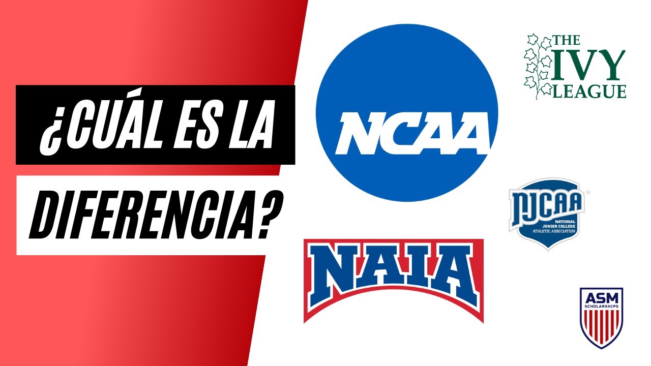 Diferentes ligas colegiales en Estados Unidos explicadas.