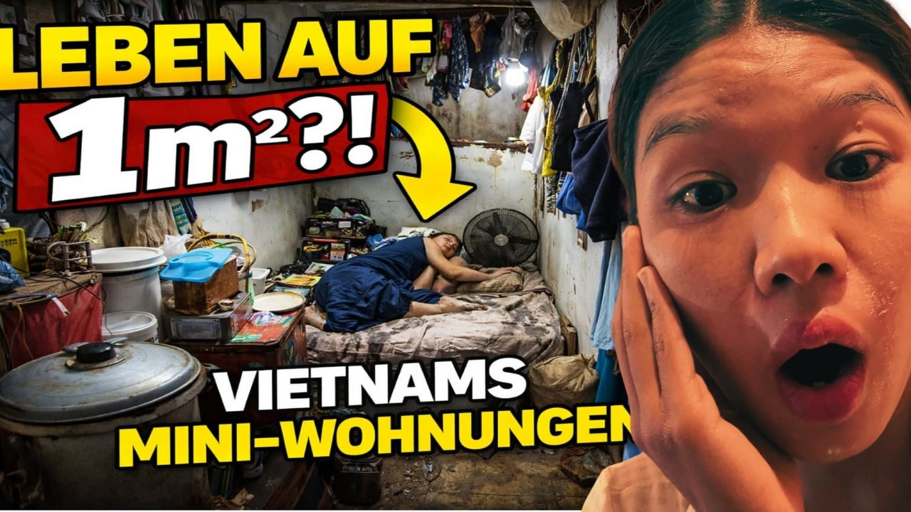 Leben auf  1m²?! So sehen die kleinsten Wohnungen in Ho Chi Minh aus