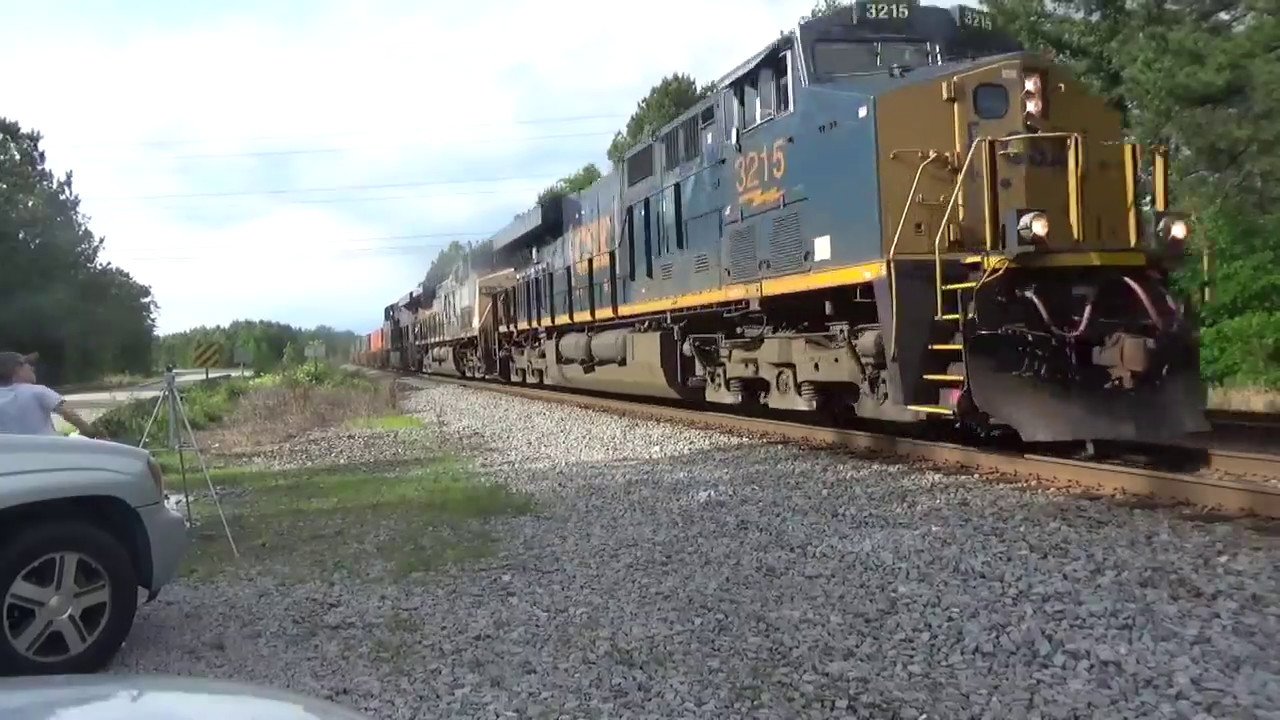 Railfanning at Collier Yard 5-6-17 (feat. N&W 611, CSX C40-8W, UP Foreign Power, and more)
