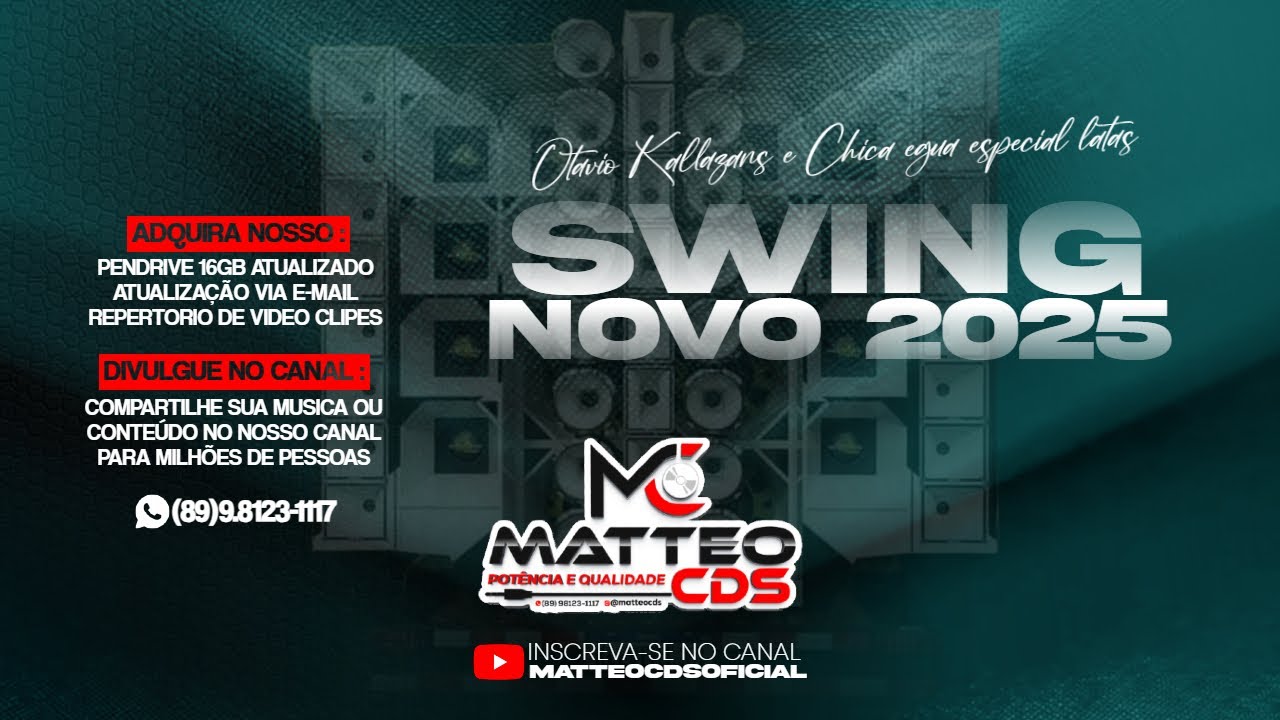 CHICA ÉGUA E OTAVIO KALLAZANS - CD NOVO SÃO JOÃO 2025 MÉDIOS E LATAS BATENDO @MatteoCDsOficial