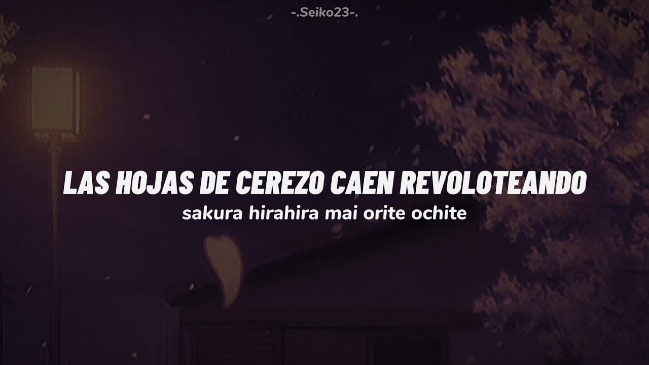 Sakura - IKIMONO GAKARI | [Sub. Español - Romaji]