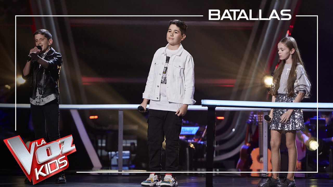 Elieser, Lukas y María cantan 'Recuérdame' | Batallas | La Voz Kids Antena 3 2021