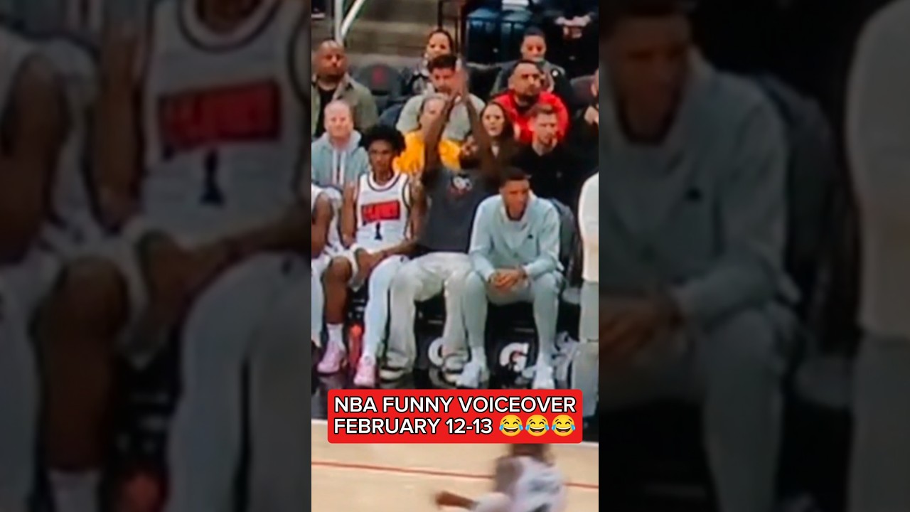 NBA FUNNY VOICEOVER 2/12-13/25 😂😂😂 #shorts