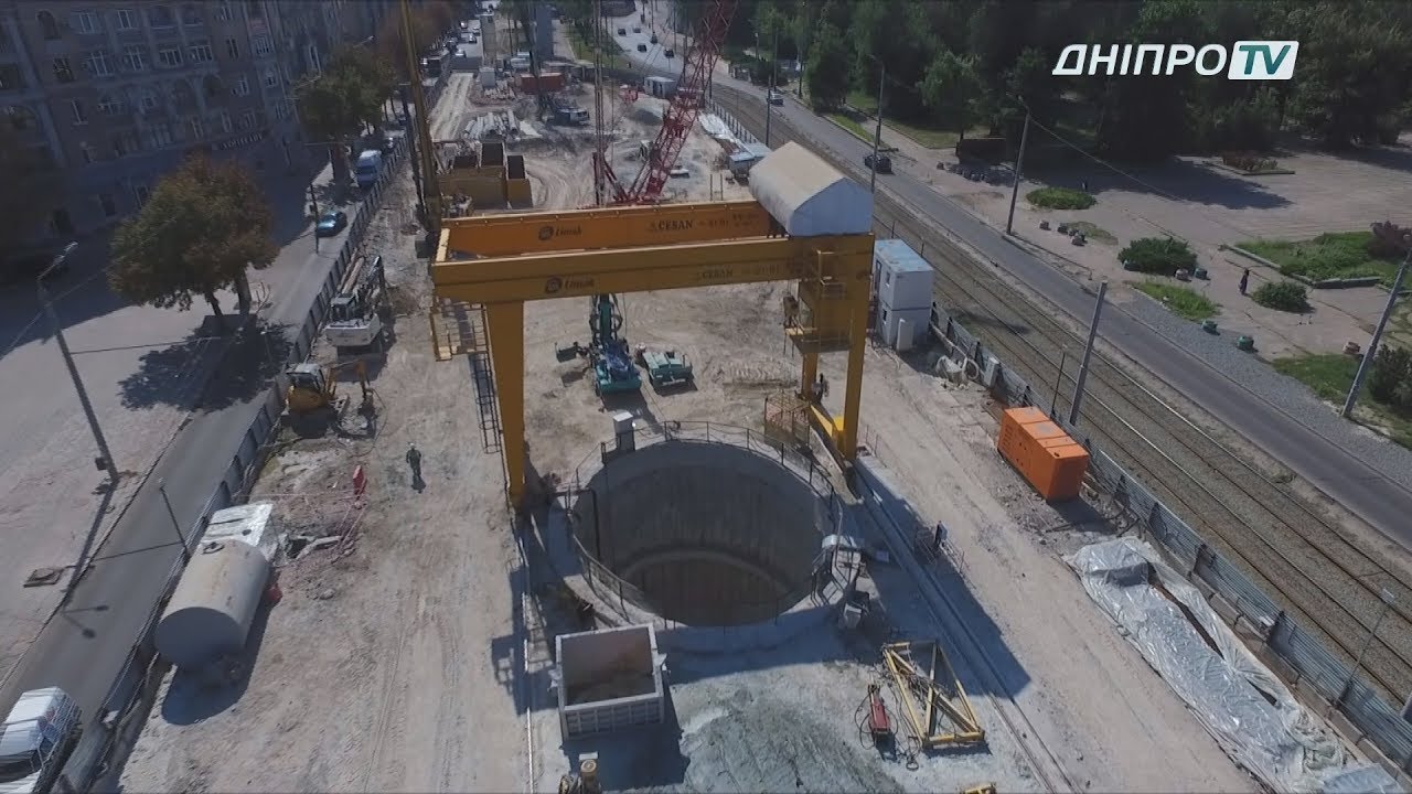 Будівництво метро в Дніпрі - які роботи ведуться під землею