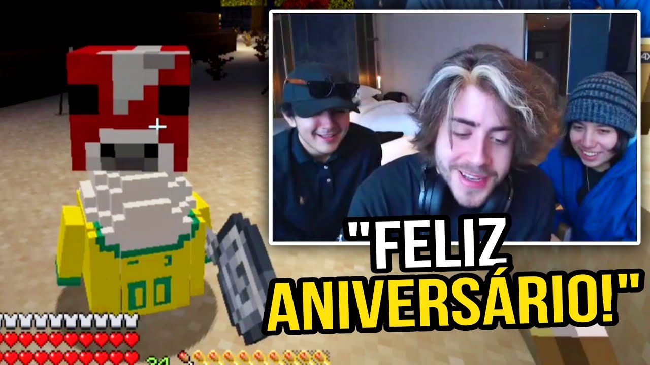 CELLBIT LEMBROU DO ANIVERSÁRIO DO RICHAS | QSMP