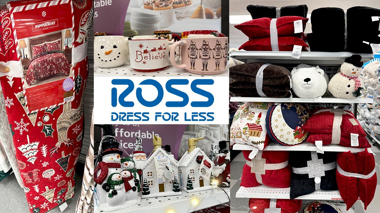 🌟 ROSS CHRISTMAS MARKET 2024 SHOPPING 🎄 GREAT DEALS ON FESTIVE DECOR, TEXTILES & GIFTS