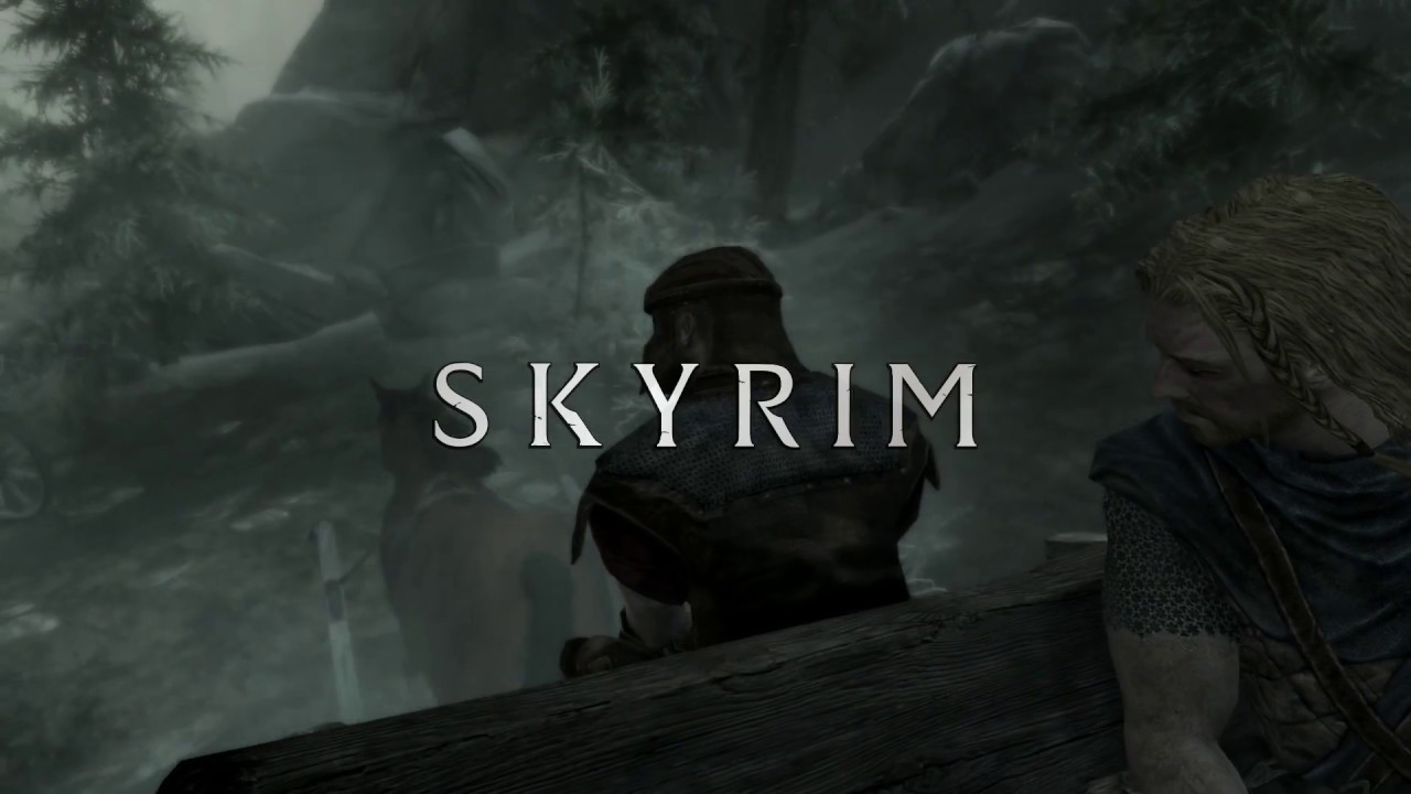 The Elder Scrolls V: Skyrim [PS4] Прохождение #001, Unbound: Атака дракона в Хелгене