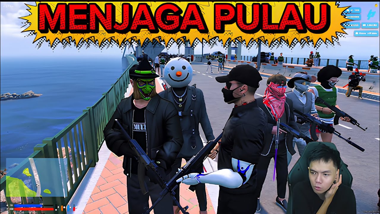 SERU‼️MUNGKUNG MENJAGA PULAU LASTP PARADISE - GTA 5 ROLEPLAY #slebewgaming #msf #mungkung 