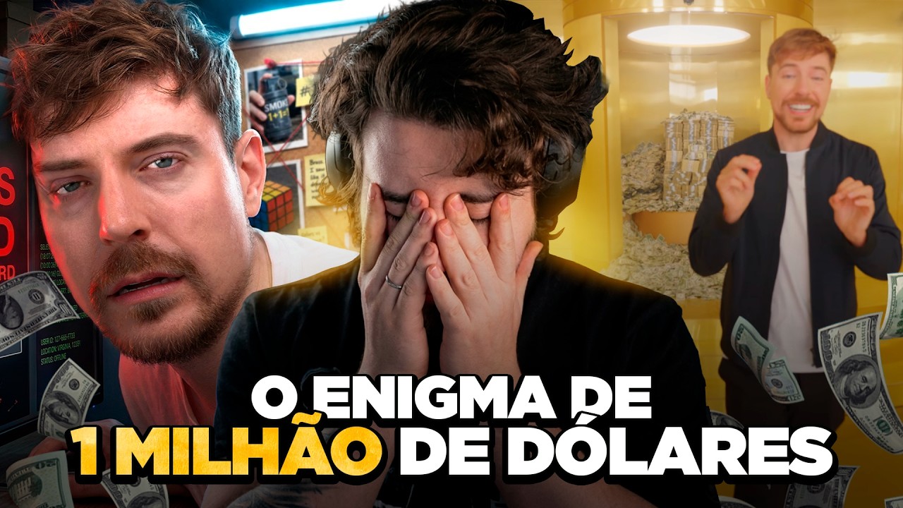 cellbit reagindo ao enigma de 1 milh&atilde;o de d&oacute;lares do mr. beast