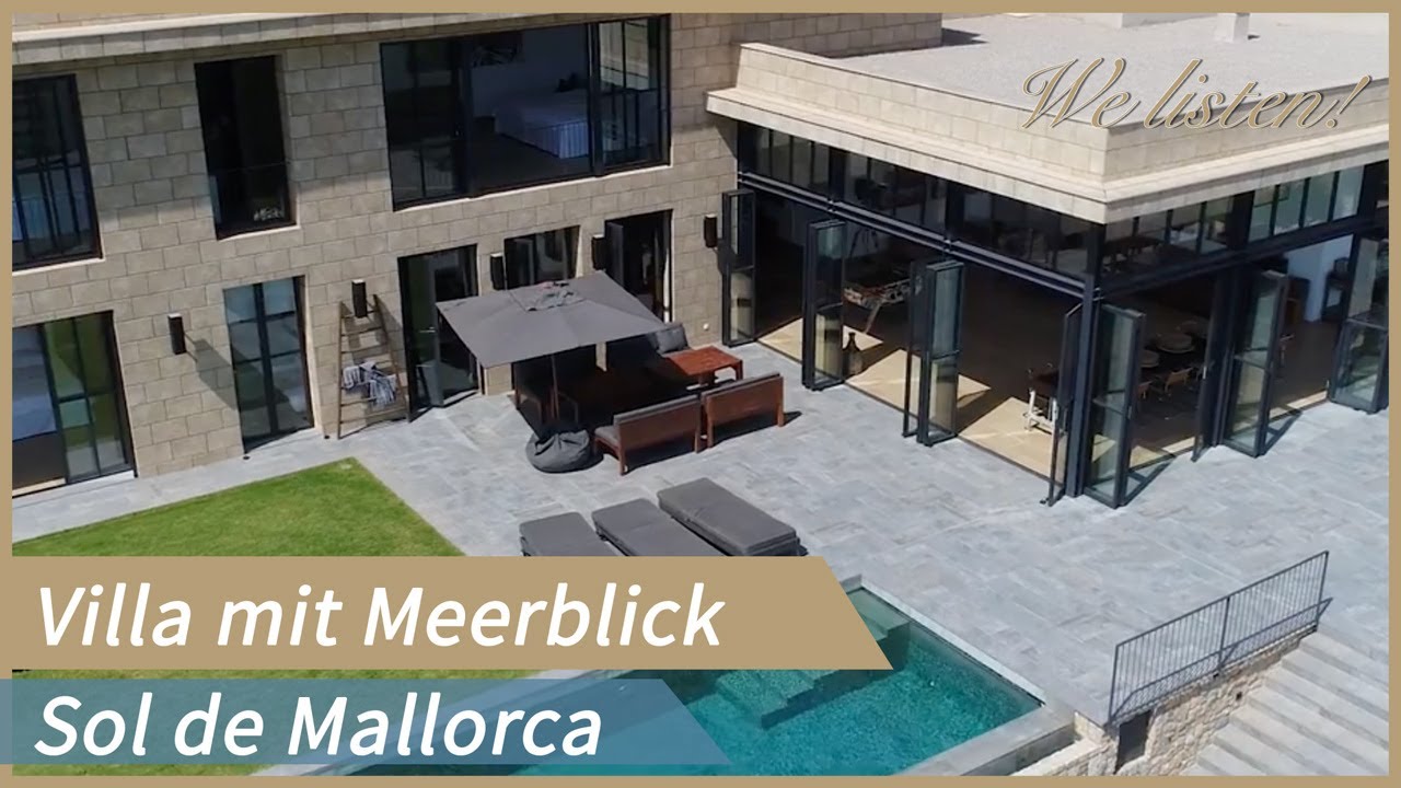 Spectacular Design Villa with sea views in Sol de Mallorca