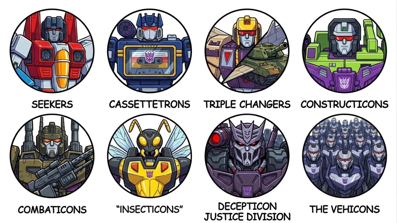 Every Decepticon Sub-Faction in Transformers Explained (Part 1)