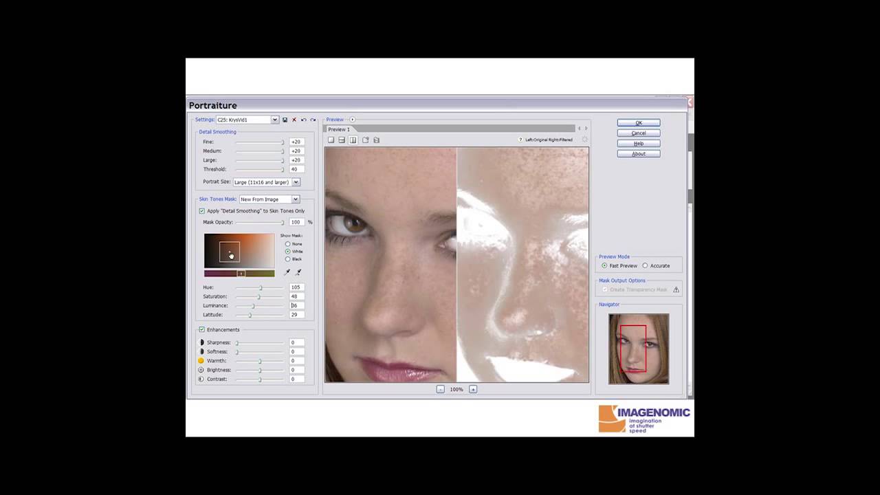 Portraiture Plugin Basic Use Tutorial
