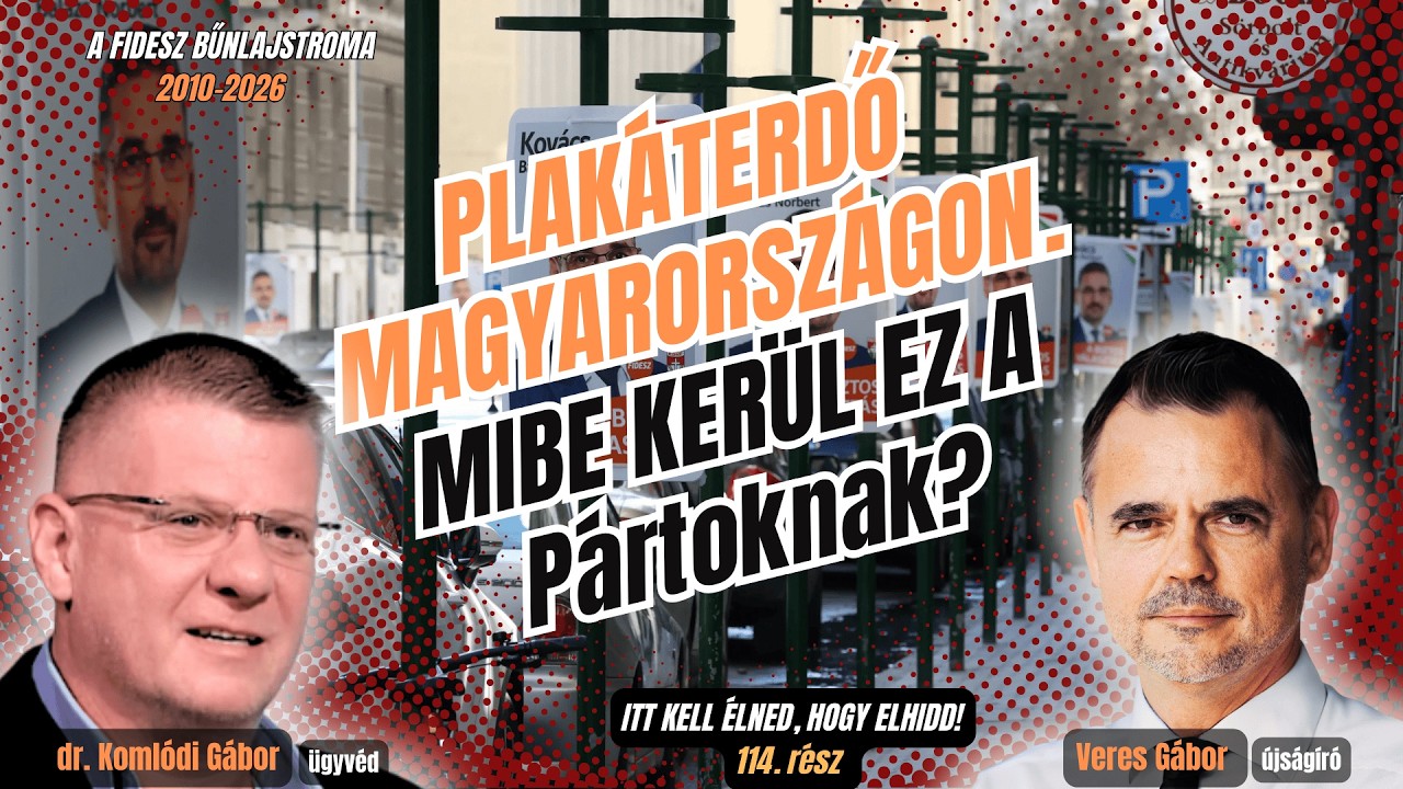 Fidesz és DK plakátok borítják az országot – mennyibe kerül a politikai plakátháború