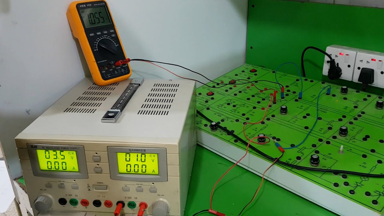 مختبر الدوائر الإلكترونية I | Zener Diode (زينر دايود)